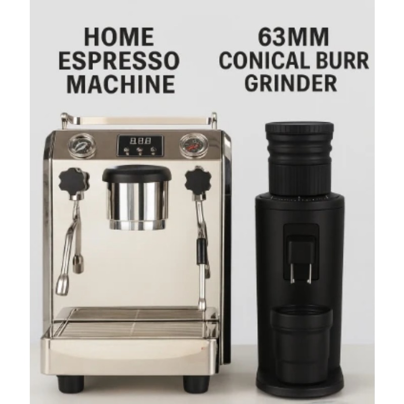 Espresso Machine Rotary Pump - Mesin Espresso Dengan 4 Lubang 360