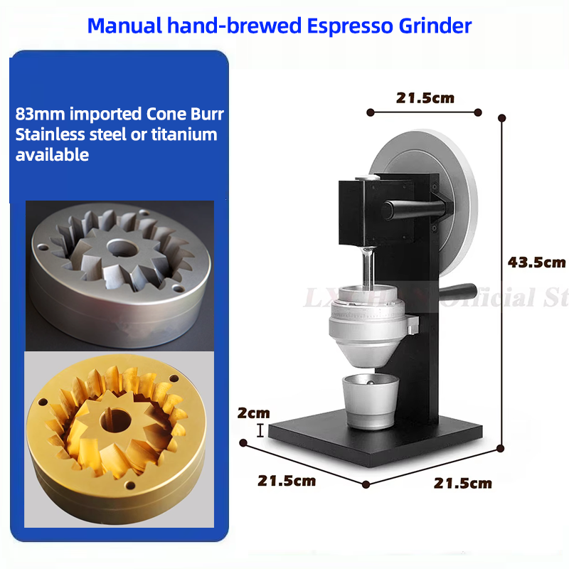 Coffee Grinder Conical Burr 83Mm - HomeWise Penggiling Kopi 83Mm Gerinda Kerucut