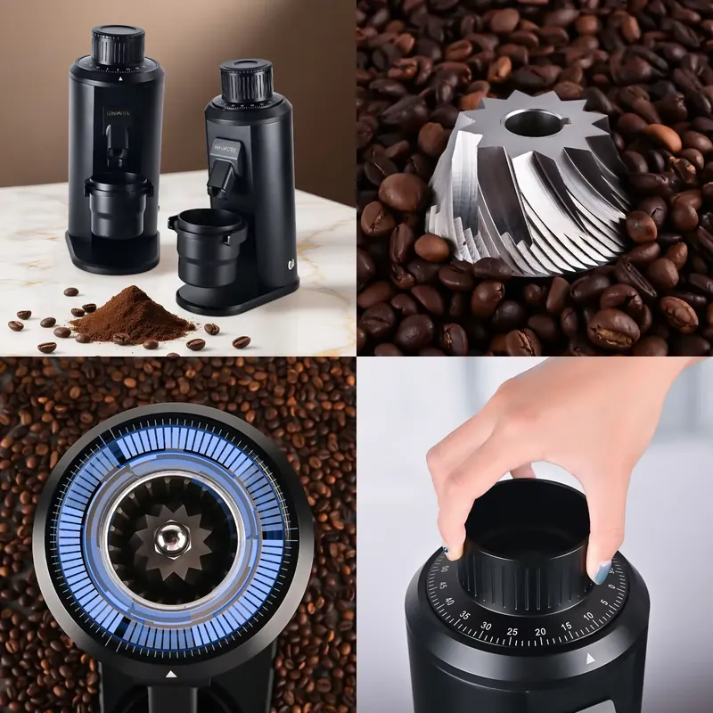 Coffee Grinder Conical Burr 83Mm - Penggiling Kopi Otomatis HAVMORE 83MM dengan