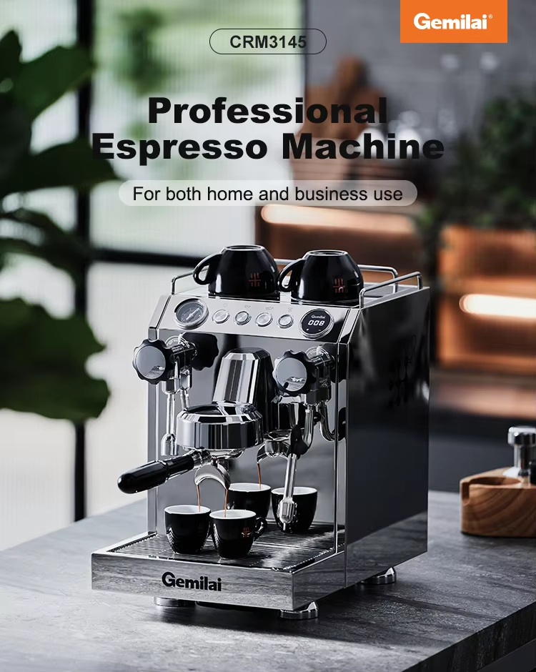 Espresso Machine Rotary Pump - CAFOVO G3145B 15Bar Mesin Pembuat Kopi