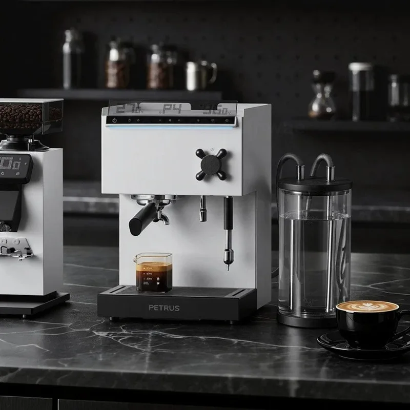 Semi Automatic Espresso Machine Pid - Mesin Kopi Espresso Semi Otomatis Petrus