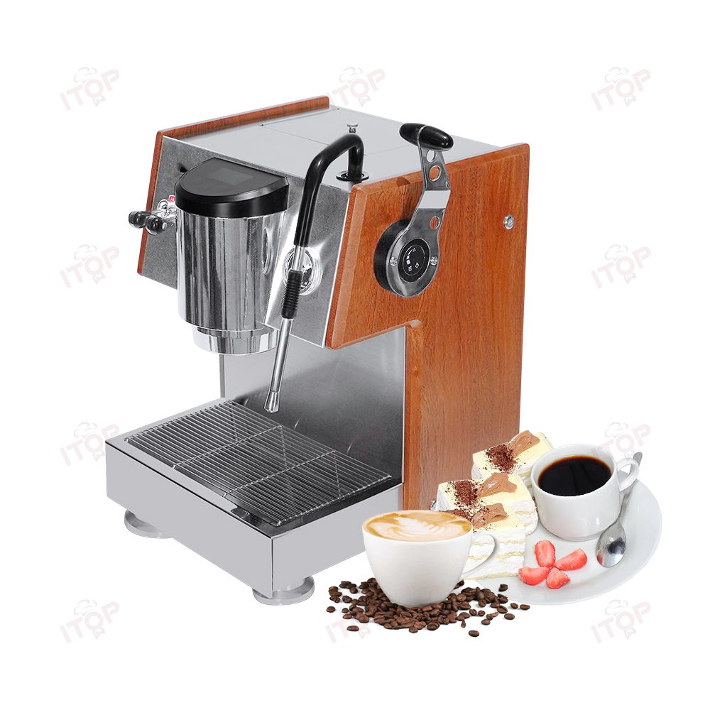 Semi Automatic Espresso Machine Pid - Mesin Pembuat Kopi Espresso Elektrik Gold