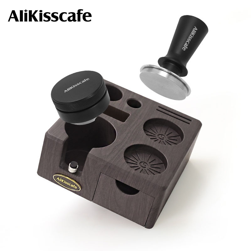 Espresso Tamper Station - Alikisscafe Stasiun Tamping Kopi 51Mm 54Mm