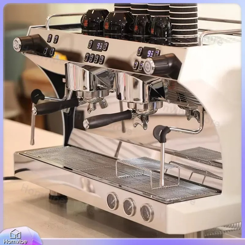 Commercial Espresso Machine 2 Group - Mesin Pembuat Kopi Komersial Dual Head