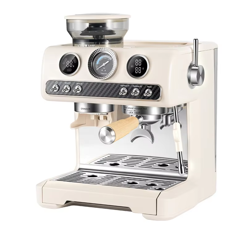 Espresso Machine Flow Control - Mesin Kopi Espresso Semi-Otomatis, Pompa Ganda