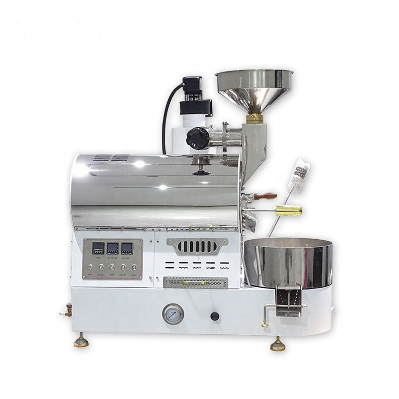 Coffee Roaster Machine 1Kg - Gas Mini rumah 1kg Drum elektrik