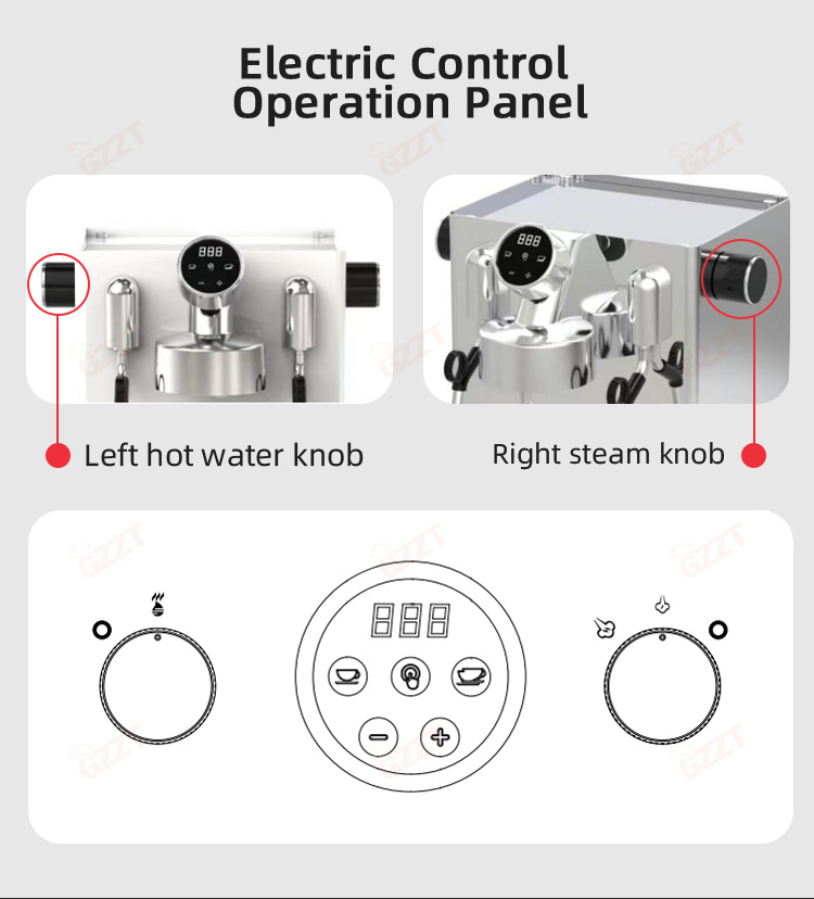 GZZT CM6005 Mesin Kopi Espress - Espresso Machine Rotary Pump ulasan dan harga