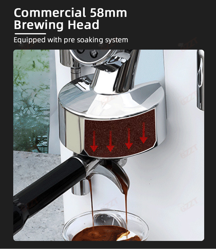 GZZT CM6005 Mesin Kopi Espress - Espresso Machine Rotary Pump ulasan dan harga