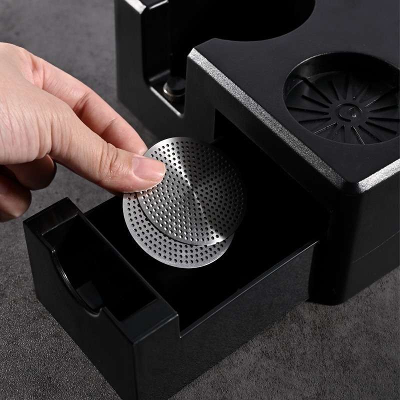 Stasiun Tamping Espresso Hitam - Espresso Tamper Station ulasan dan harga