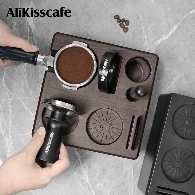 Alas Penyangga Portafilter dan - Espresso Tamper Station ulasan dan harga