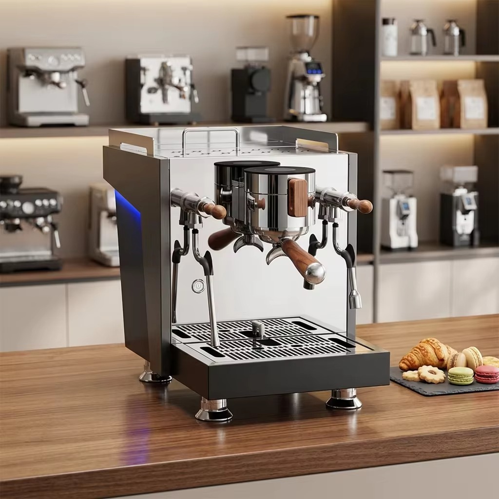 Mesin Espresso Dual Boiler Kom - Espresso Machine Rotary Pump ulasan dan harga