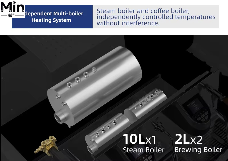 Mesin Kopi Espresso Semi Otoma - Commercial Espresso Machine 2 Group ulasan dan harga