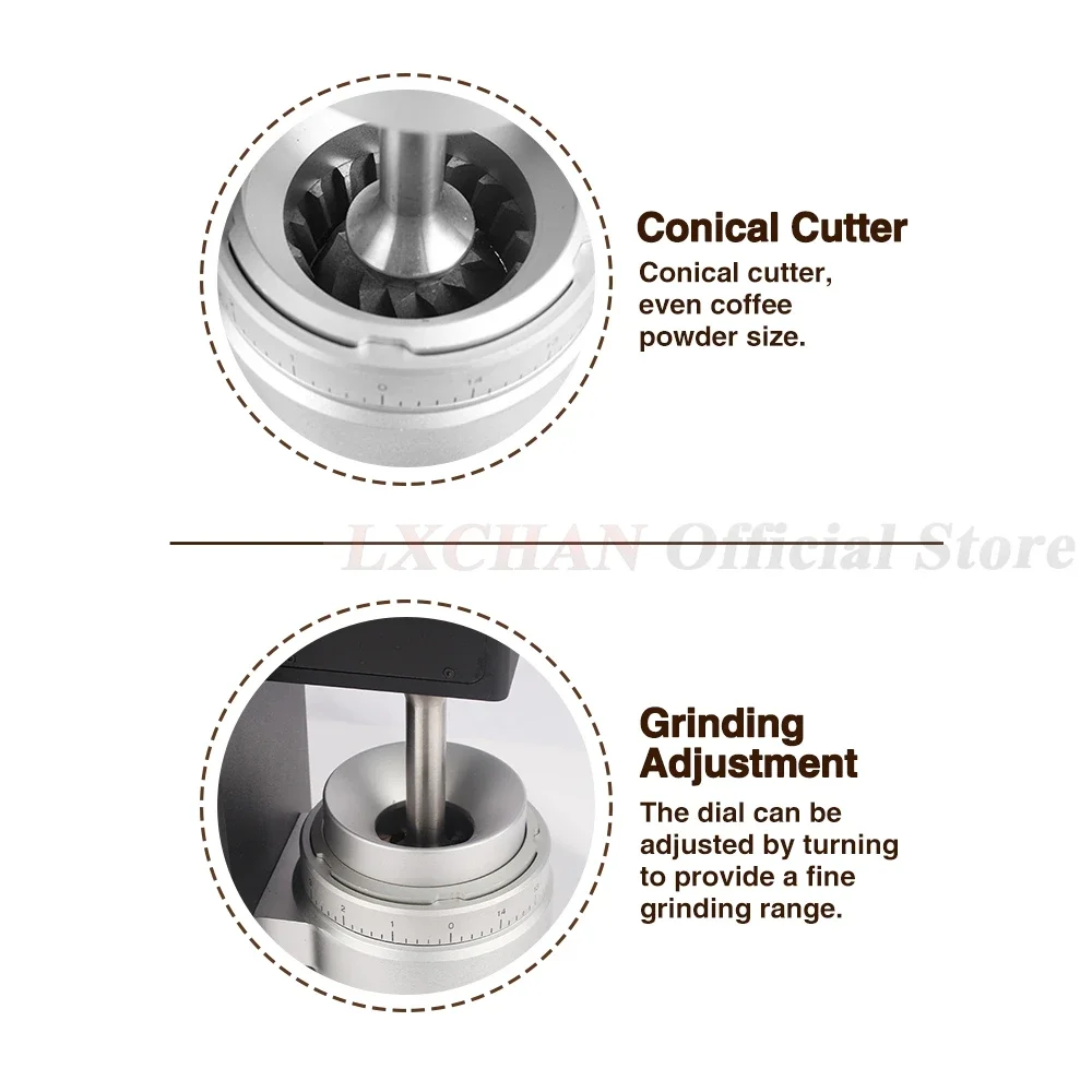 HomeWise Penggiling Kopi 83Mm  - Coffee Grinder Conical Burr 83Mm ulasan dan harga