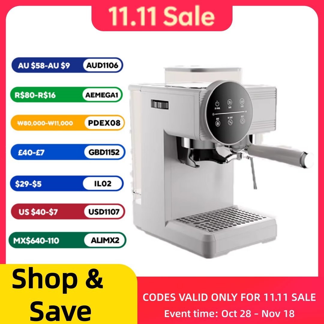 Mesin Kopi Semi-Otomatis Itali - Espresso Machine Flow Control ulasan dan harga