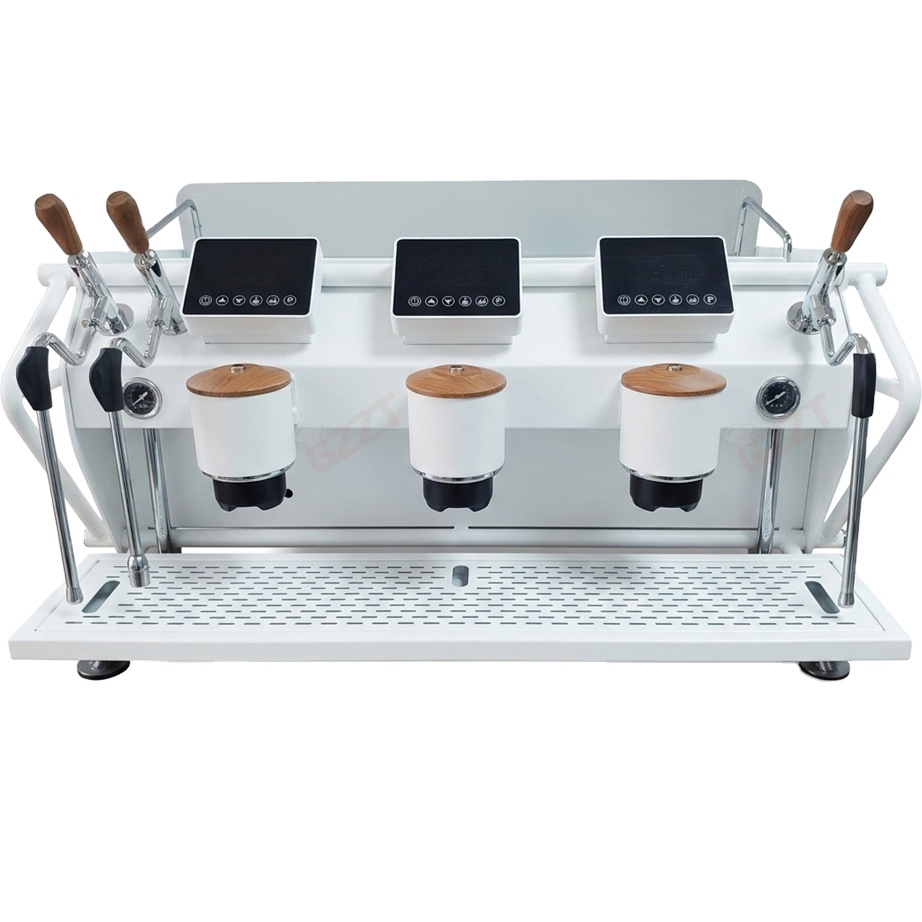 Mesin Kopi Italia Tiga Grup un - Espresso Machine Rotary Pump ulasan dan harga