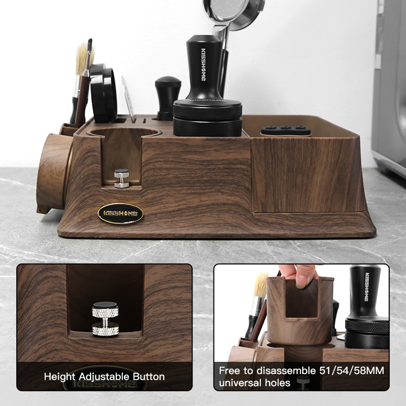 KISSHOME Espresso Tamper Stati - Espresso Tamper Station ulasan dan harga