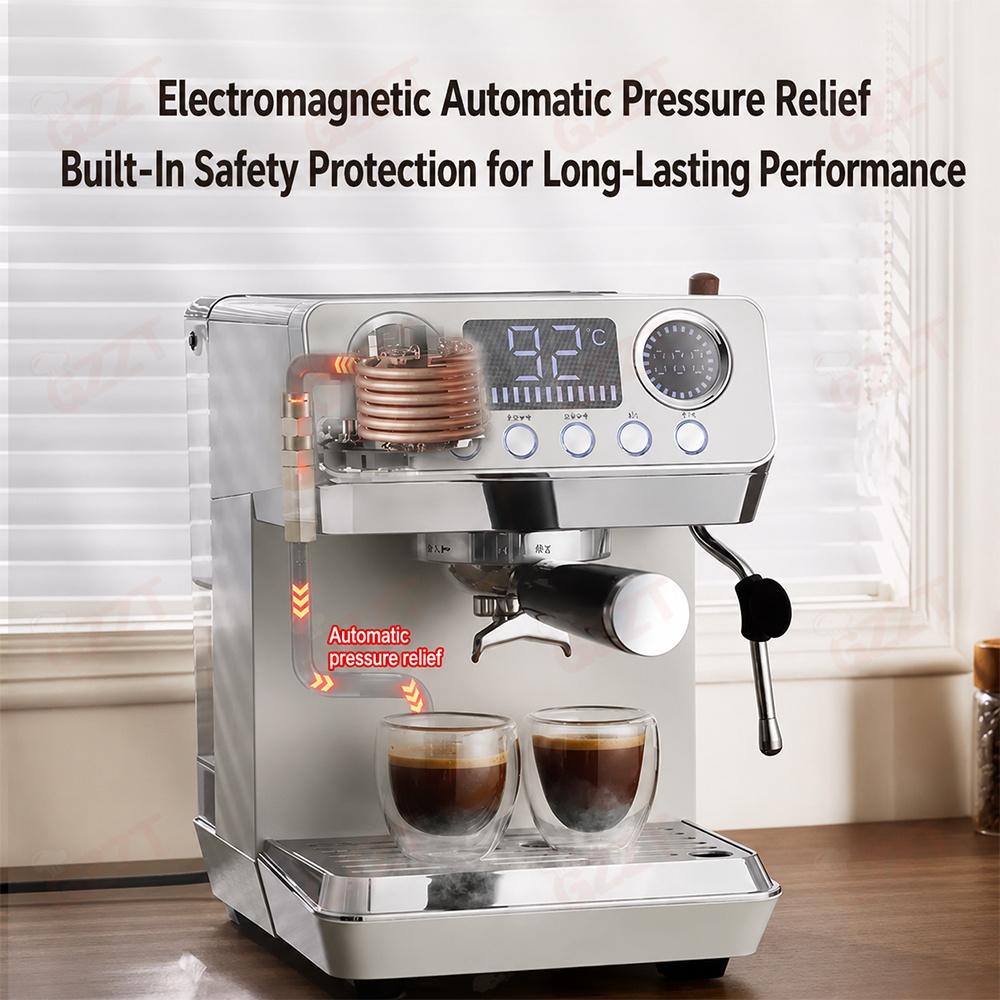 Mesin Kopi Espresso Semi-Otoma - Espresso Machine Rotary Pump ulasan dan harga