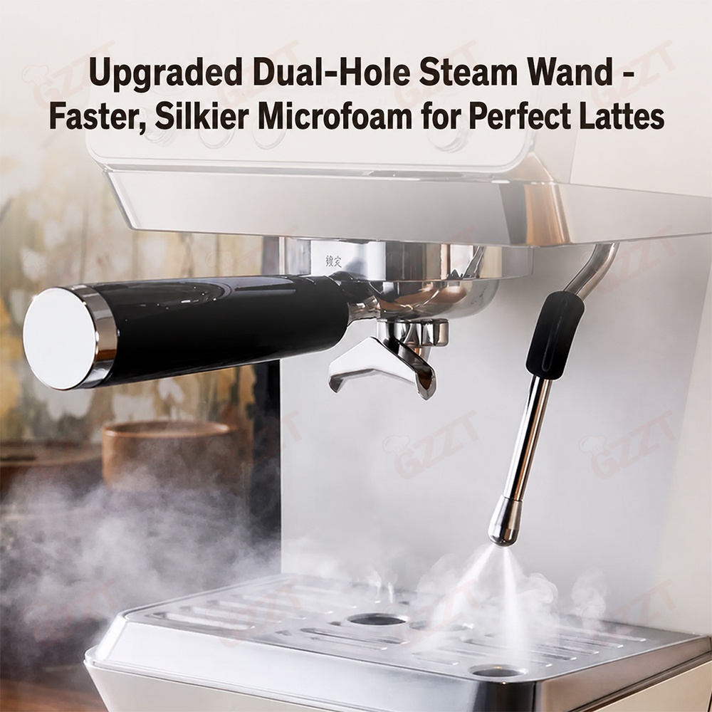 Mesin Kopi Espresso Semi-Otoma - Espresso Machine Rotary Pump ulasan dan harga