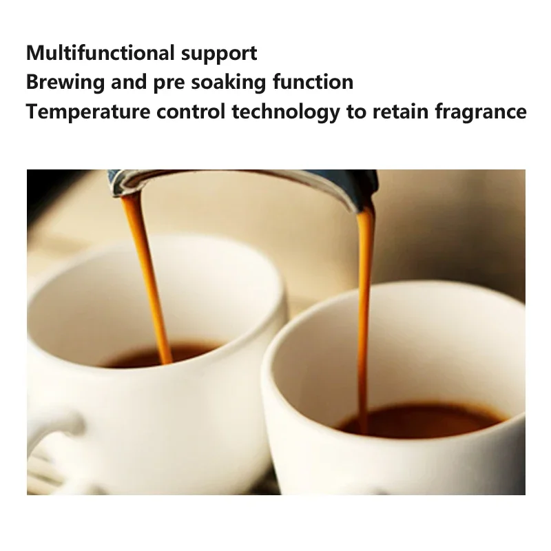 Mesin kopi Italia semi-otomati - Espresso Machine Flow Control ulasan dan harga