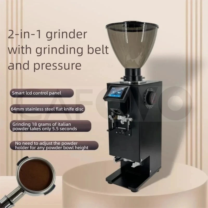 CAFOVO K64Y Penggiling Kopi Ot - Commercial Coffee Grinder Flat Burr 64Mm ulasan dan harga