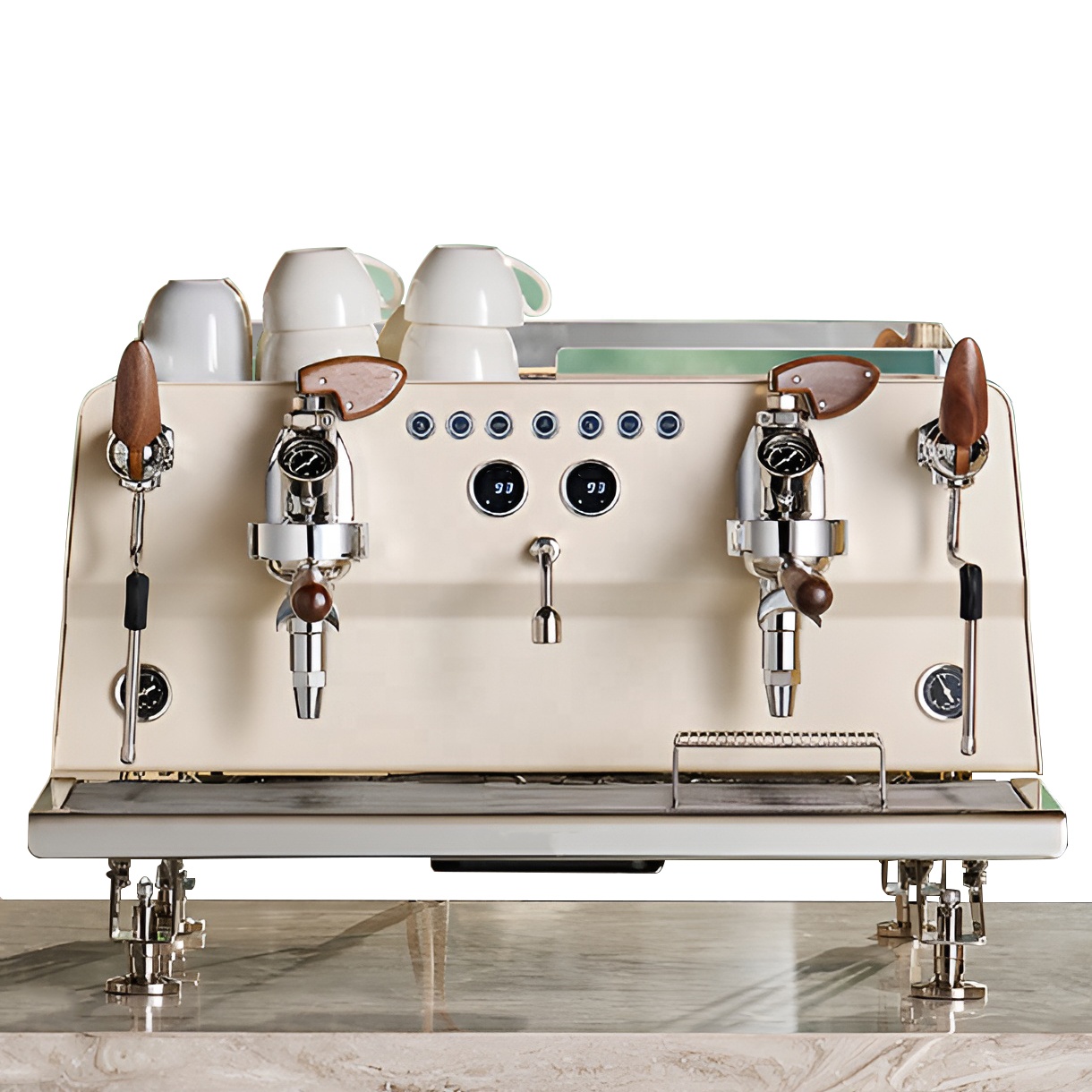 Mesin Kopi Espresso Elektrik S - Commercial Espresso Machine 2 Group ulasan dan harga