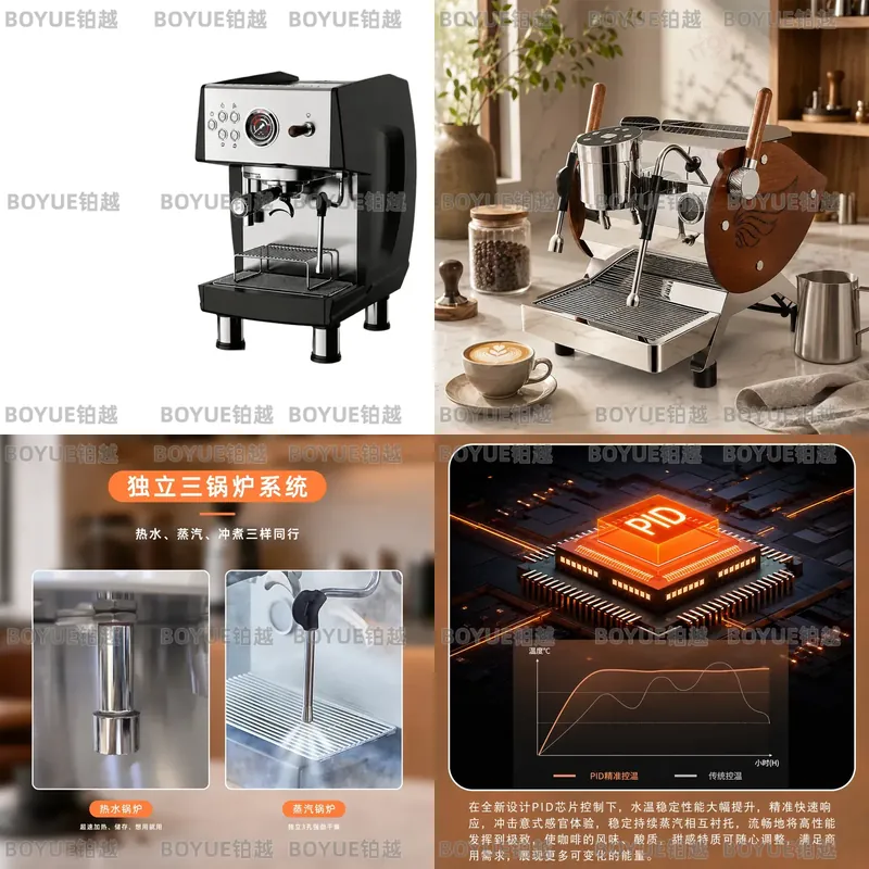 Mesin Espresso Semi Otomatis K - Semi Automatic Espresso Machine Pid ulasan dan harga
