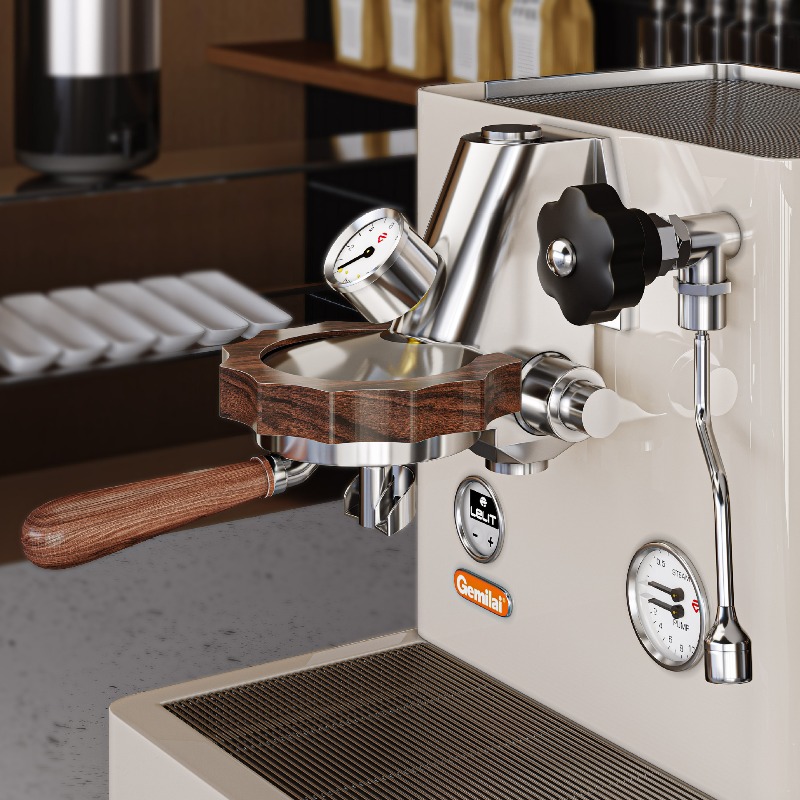 Cincin Pelindung Panas Kepala  - Espresso Machine 1 Group E61 ulasan dan harga