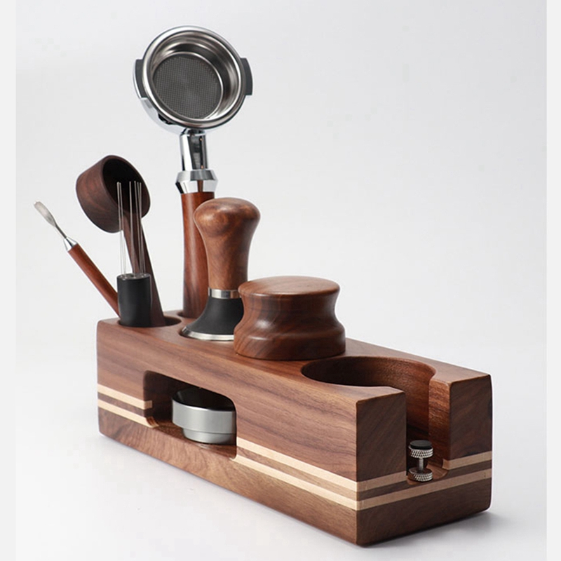 Tempat Tamper Kopi Alas Penyan - Espresso Tamper Station ulasan dan harga