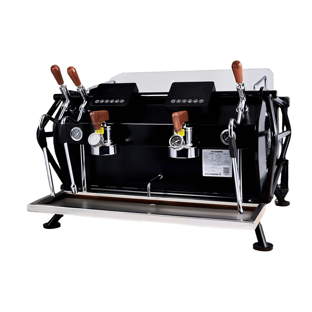 Mesin Kopi Komersial Double-he - Espresso Machine Rotary Pump ulasan dan harga