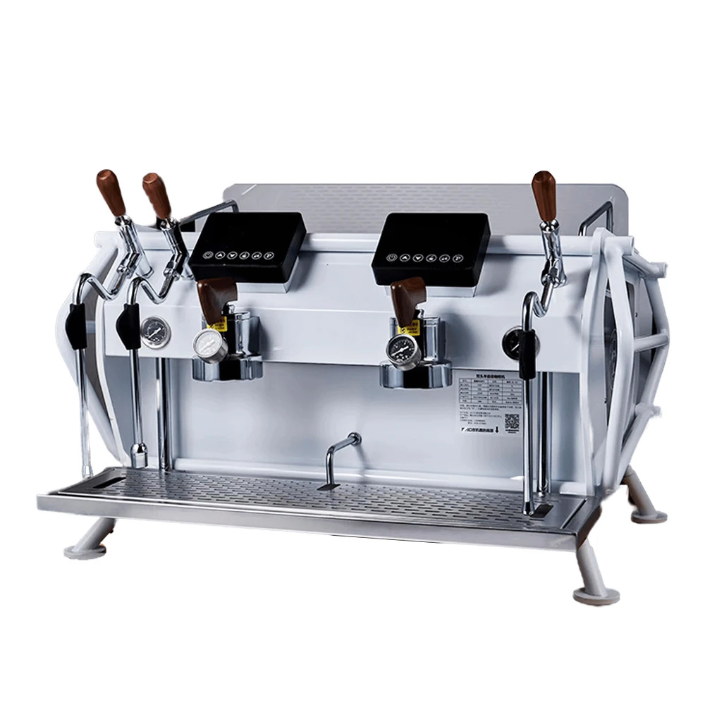 Mesin Kopi Komersial Double-he - Espresso Machine Rotary Pump ulasan dan harga