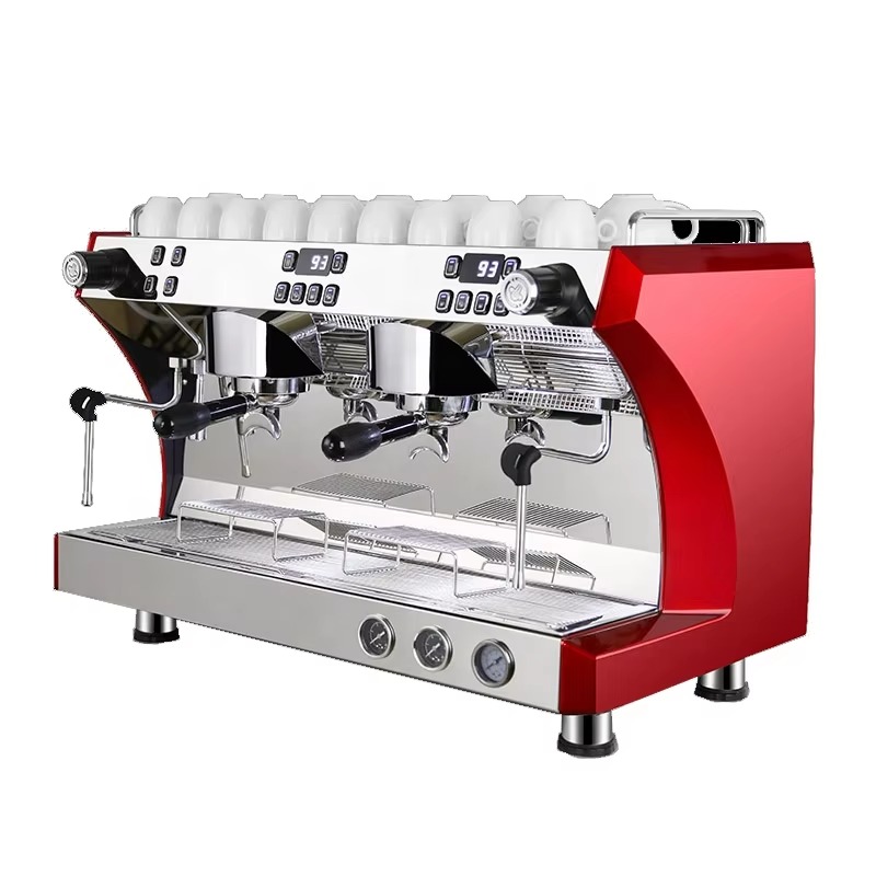 Mesin Kopi Espresso Otomatis P - Commercial Espresso Machine 2 Group ulasan dan harga
