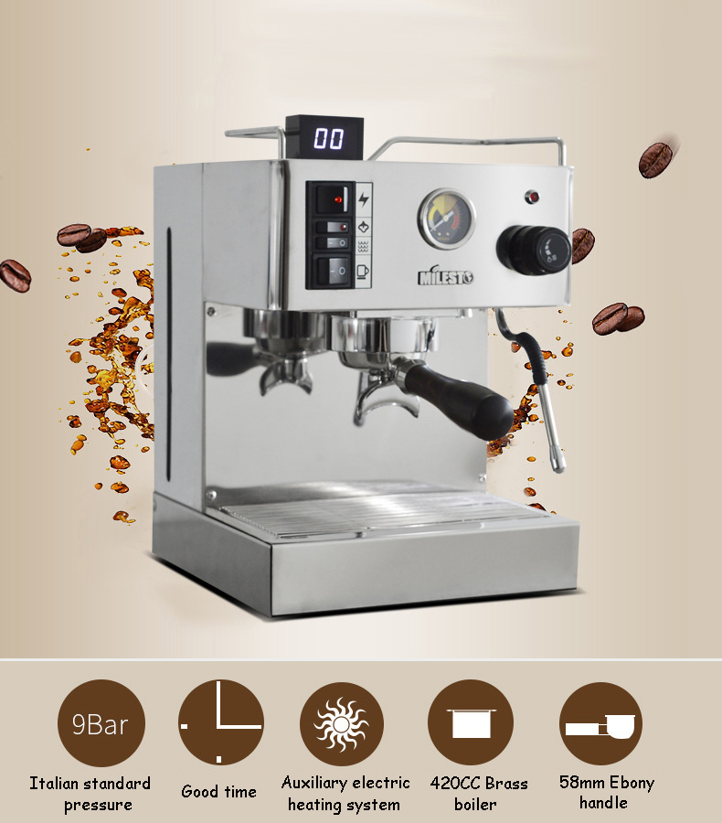Mesin Kopi Espresso Italia 9 B - Espresso Machine Rotary Pump ulasan dan harga