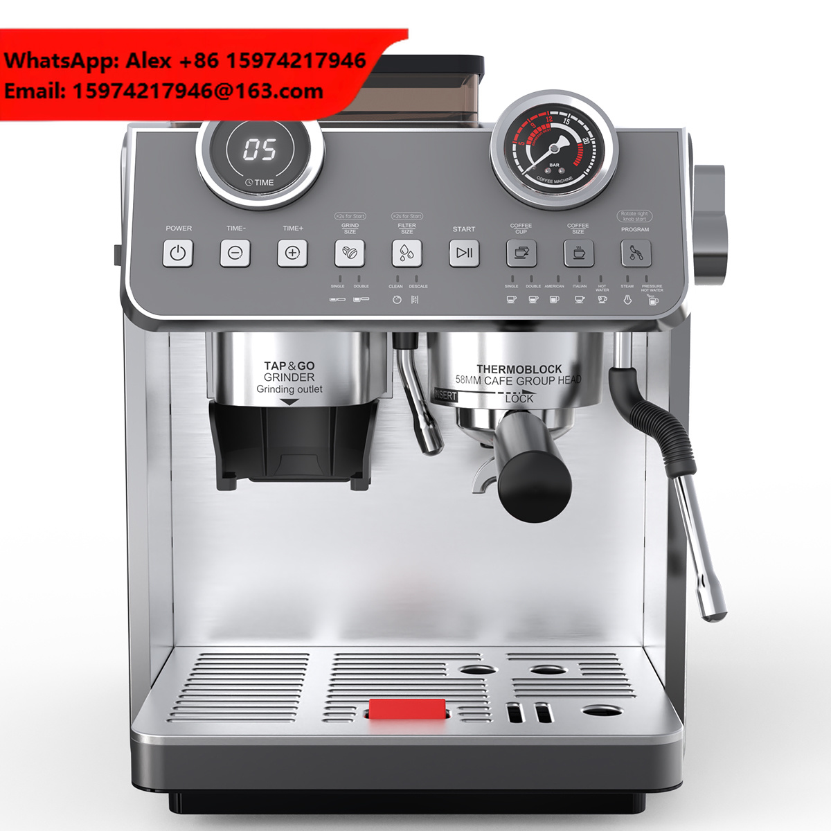 Mesin Espresso Dual Boiler Kus - Espresso Machine Dual Boiler ulasan dan harga