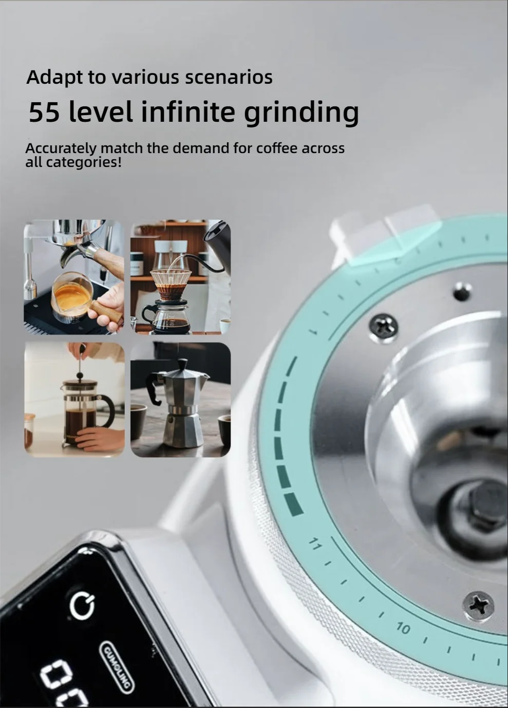 Penggiling Kopi Komersial CAFO - Commercial Coffee Grinder Flat Burr 64Mm ulasan dan harga
