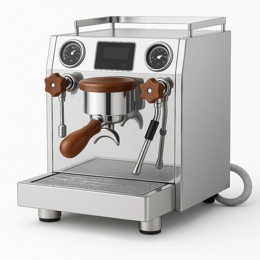 Mesin Espresso Premium Dual-Bo - Espresso Machine Rotary Pump ulasan dan harga