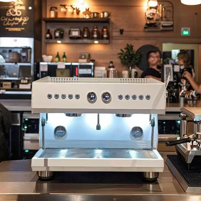 Mesin Kopi Espresso Semi-Otoma - Commercial Espresso Machine 2 Group ulasan dan harga