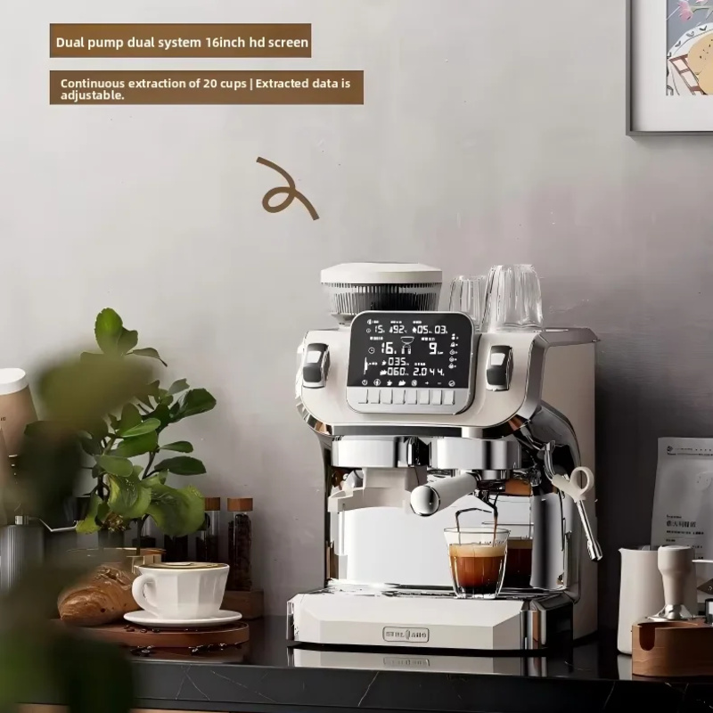 Mesin Espresso Otomatis Tekana - Espresso Machine Dual Boiler ulasan dan harga