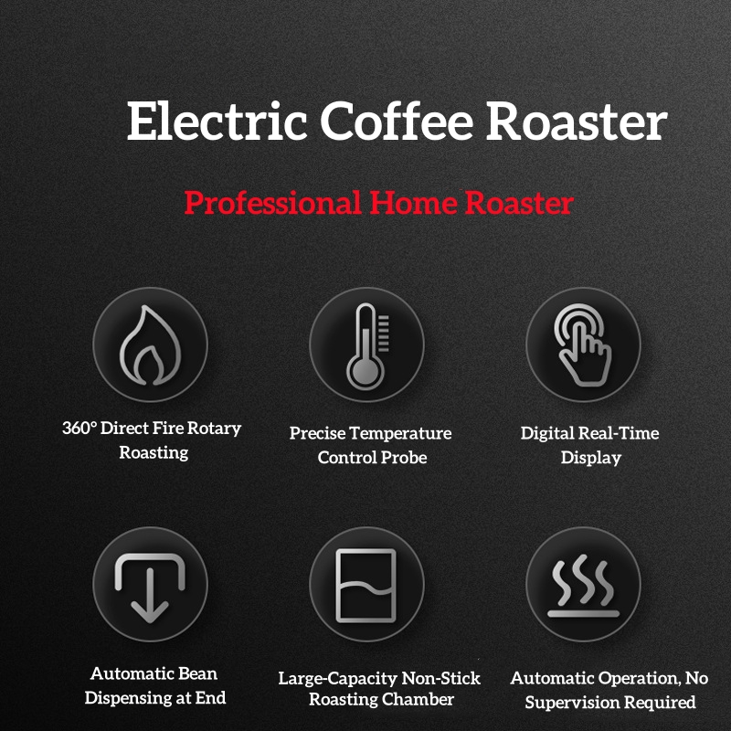 Mesin Pemanggang Kopi Berkuali - Coffee Roaster Machine 1Kg ulasan dan harga